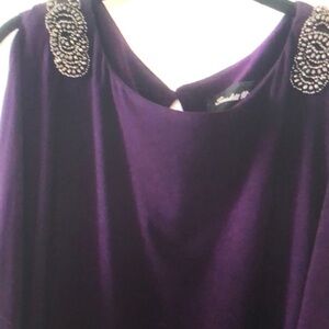 Purple dress size 10 EUC